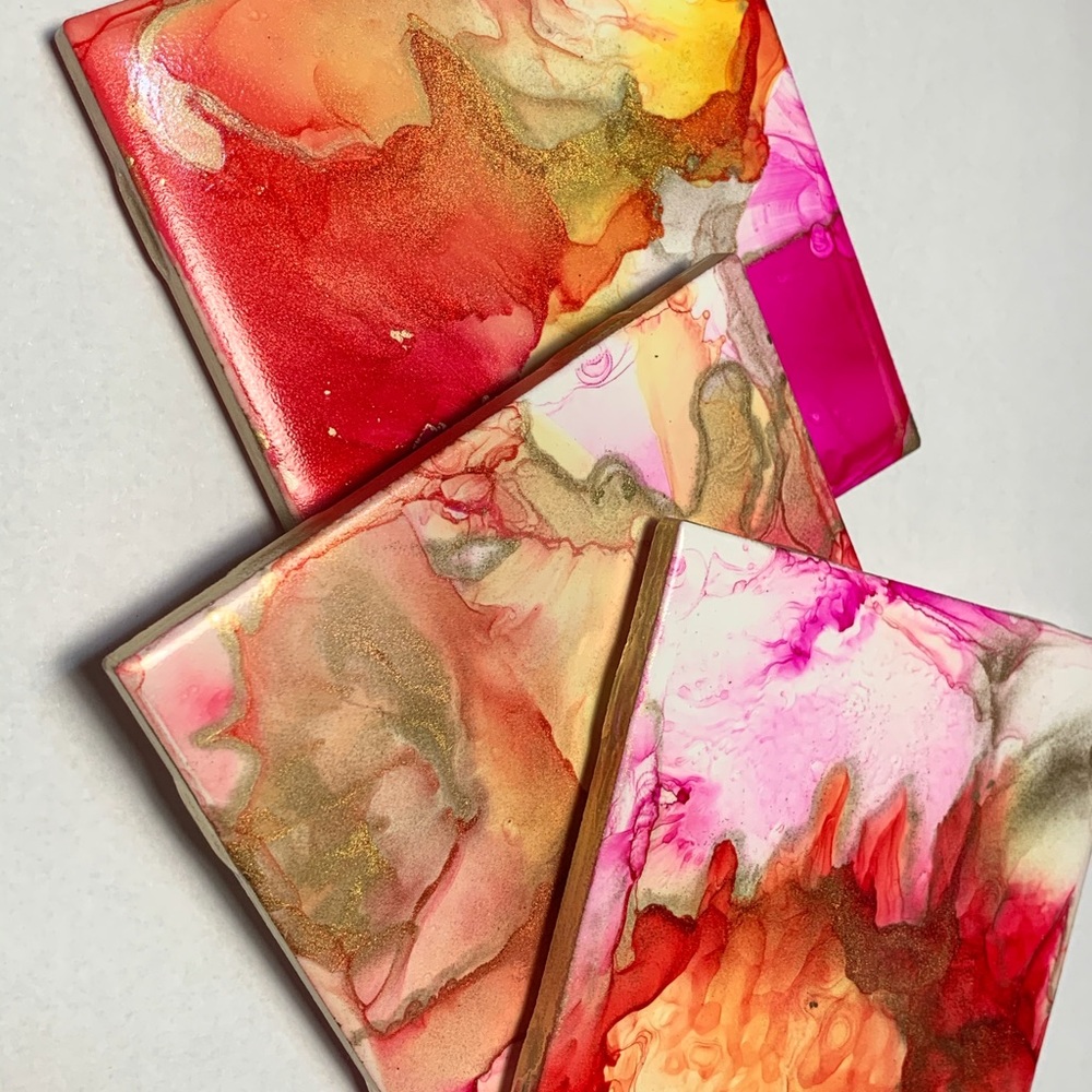 Ceramic Tiles Coasters - Picture 6 of 8